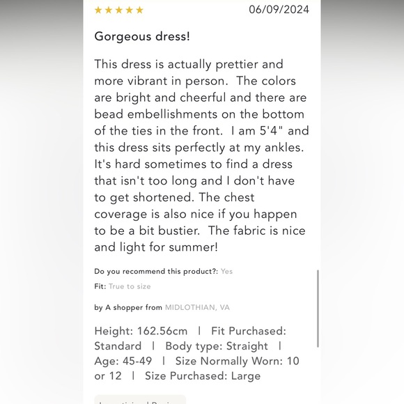 Rare!!! Anthropologie NWT Farm Rio Short-Sleeve Tiered A-Line Midi Dress size S. - Picture 10 of 13